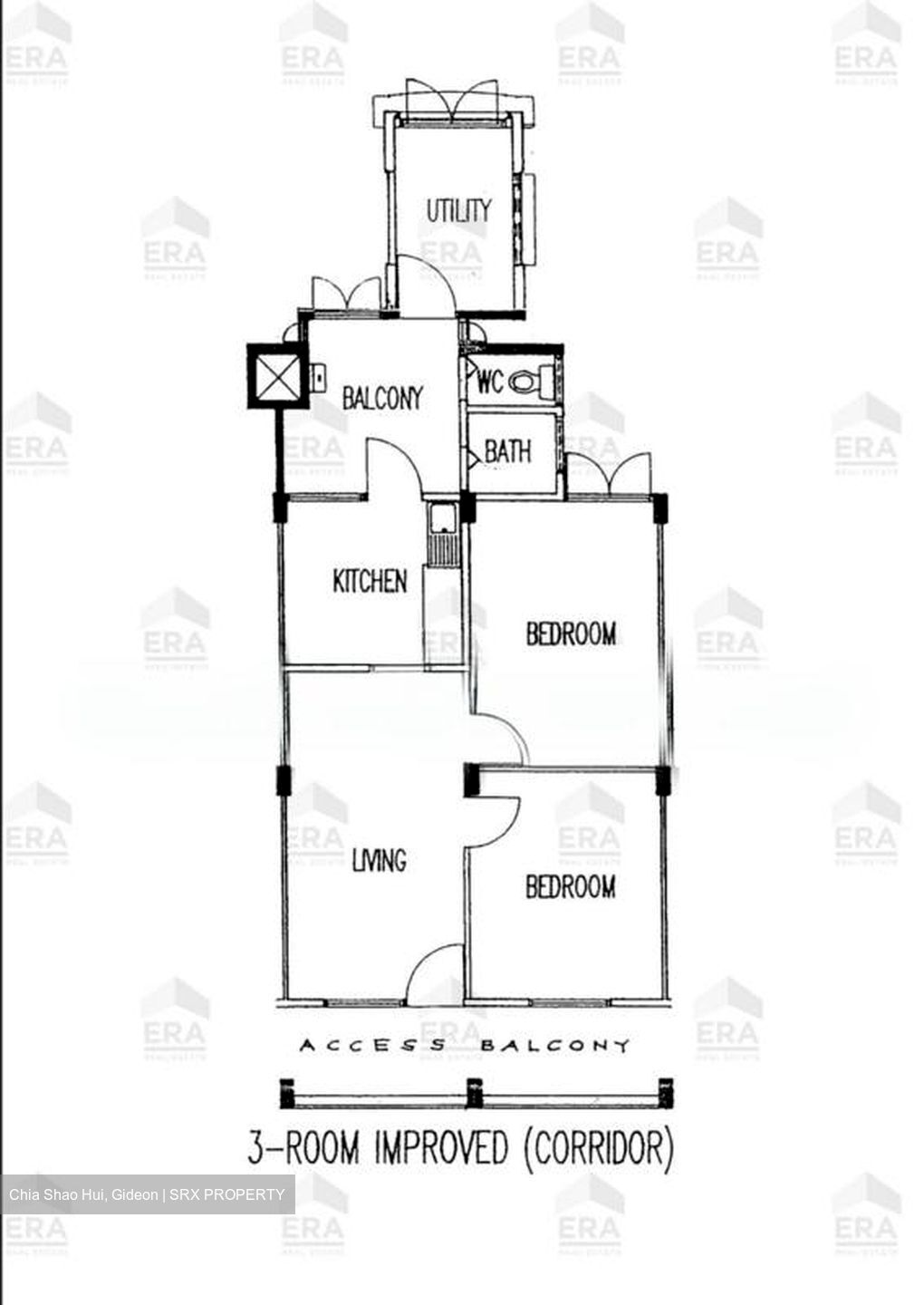 Blk 113 Toa Payoh North (Toa Payoh), HDB 3 Rooms #597502031